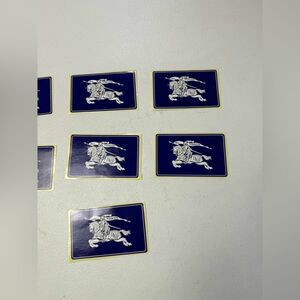 X7 Burberry New Equestrian Knight stickers retail stickers from stores